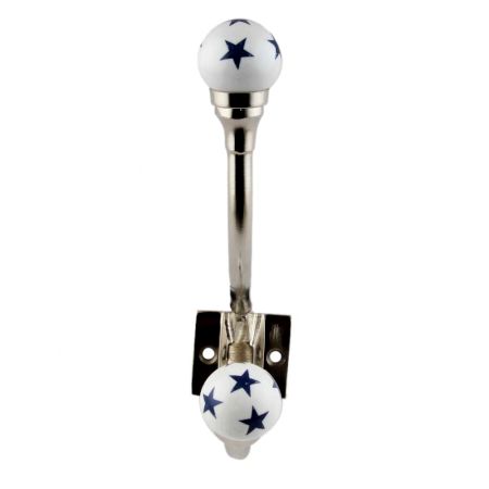 Black Star Ceramic Iron Hooks